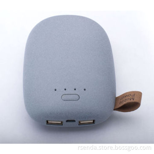 8800mAh with 4 LED Flashlight Function/Stone-shaped Mobile Power Bank, Made in China